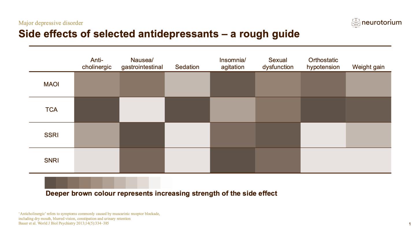 Major Depressive Disorder – Treatment Principles – slide 33